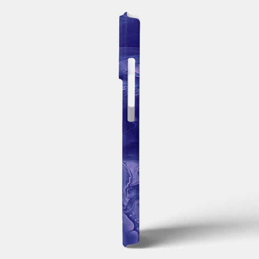 Violet roze Acrylvezel Abstracte vloeisel Case-Mate iPhone Case (Achterkant / Links)