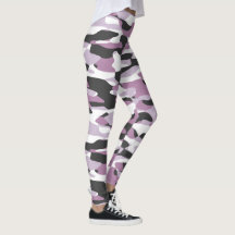 Violet roze Paars grijs wit Camouflage Patroon