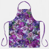 Violet Rozen Garden Schort (Voorkant)