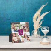 Violet | 's Werelds beste hond-mam fotocollage Fotoplaat (Insitu)