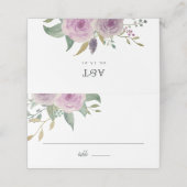 Violet & Sage Plaatskaartje (Buitenkant ongevouwen)