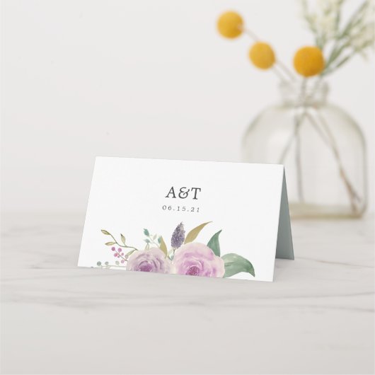 Violet & Sage Plaatskaartje (Achterkant)