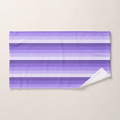 Violet schaduwstrepen bad handdoek (Handdoek)