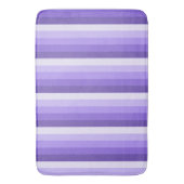 Violet schaduwstrepen badmat (Voorkant Verticaal)