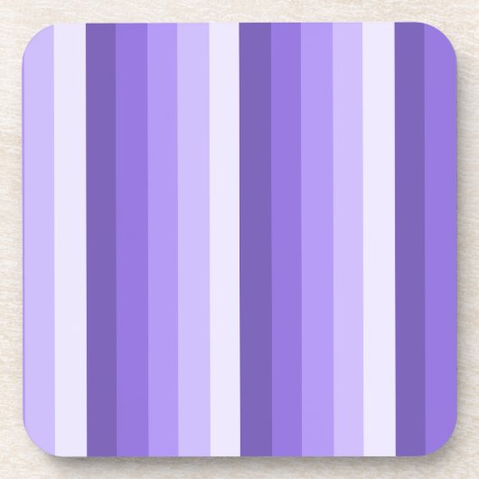 Violet schaduwstrepen bier onderzetter (Voorkant)