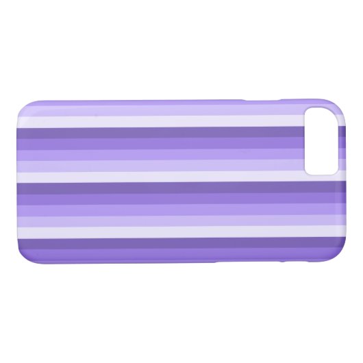 Violet schaduwstrepen Case-Mate iPhone case (Achterkant (Horizontaal))