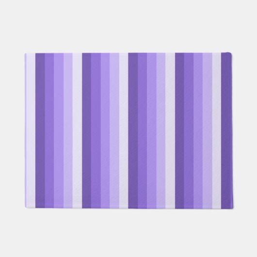 Violet schaduwstrepen deurmat (Voorkant)