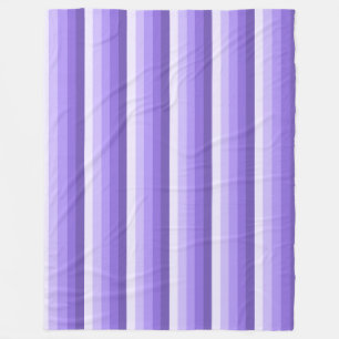 Violet schaduwstrepen fleece deken