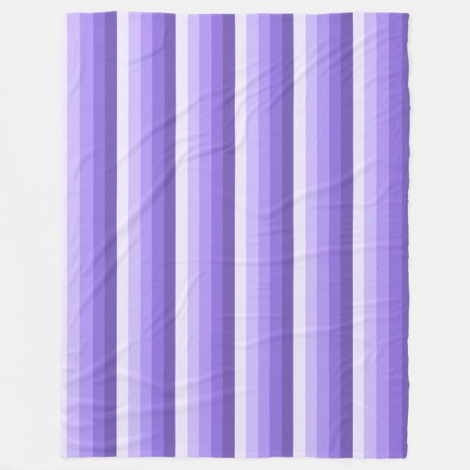 Violet schaduwstrepen fleece deken (Voorkant)