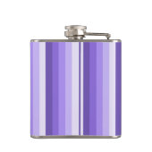 Violet schaduwstrepen heupfles (Achterkant)