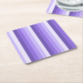 Violet schaduwstrepen kartonnen onderzetters (Schuin)