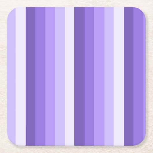 Violet schaduwstrepen kartonnen onderzetters (Voorkant)