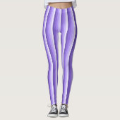 Violet schaduwstrepen leggings (Voorkant)