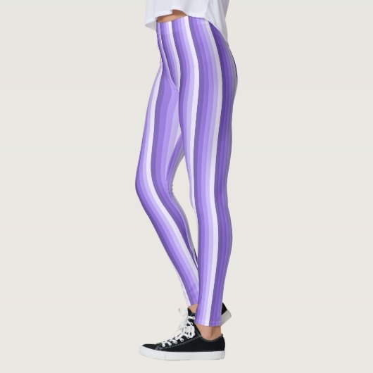 Violet schaduwstrepen leggings (Links)