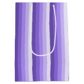 Violet schaduwstrepen medium cadeauzakje (Achterkant)