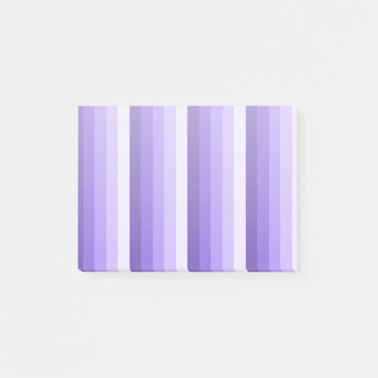 Violet schaduwstrepen post-it® notes (Voorkant)