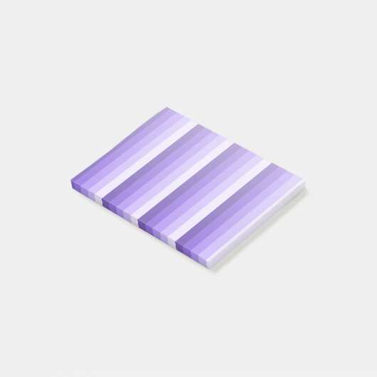 Violet schaduwstrepen post-it® notes (Schuin)