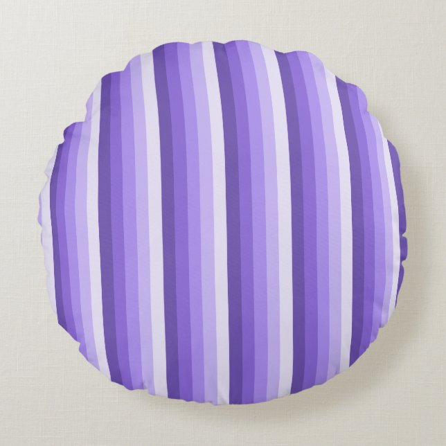 Violet schaduwstrepen rond kussen (Voorkant)