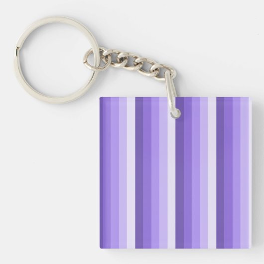 Violet schaduwstrepen sleutelhanger (Voorkant)