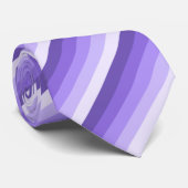 Violet schaduwstrepen stropdas (Opgerold)