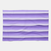 Violet schaduwstrepen theedoek (Horizontaal)
