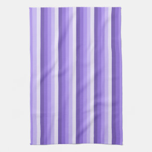 Violet schaduwstrepen theedoek