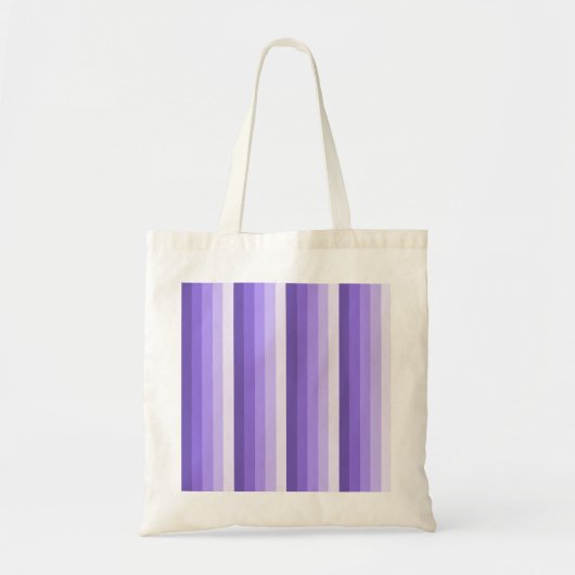 Violet schaduwstrepen tote bag (Voorkant)