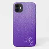 Violet Shimmer Dust Persoonlijke telefoonkwestie Case-Mate iPhone Case (Achterkant)
