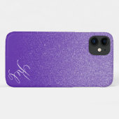 Violet Shimmer Dust Persoonlijke telefoonkwestie Case-Mate iPhone Case (Achterkant (horizontaal))