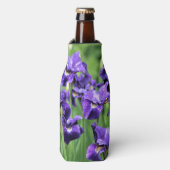 Violet Siberische Iris, broer van Ceasar Flesjeskoeler (Fles Voorkant)