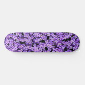 Violet Skateboard Violet Flowers Spring Paars (Horizontaal)
