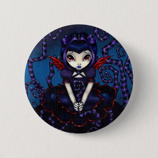 "Violet Soms"-Button Ronde Button 5,7 Cm (Voorkant)