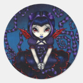 "Violet soms" Sticker (Voorkant)
