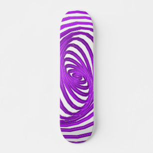 Violet Spiral Graphics: Op maat gemaakte skateboar Skateboard