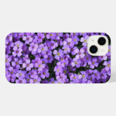 Violet Spring Flowers Violet iPhone Hoesje (Achterkant horizontaal)