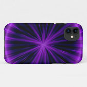 Violet Star Light Graphic Art Case-Mate iPhone Case (Achterkant (horizontaal))