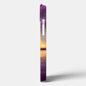 Violet Stars en Sunset Lake iPad Case (Achterkant / Links)