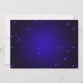 Violet Stars Uitnodiging (Voorkant)