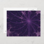 Violet Storm Briefkaart (Voorkant / Achterkant)