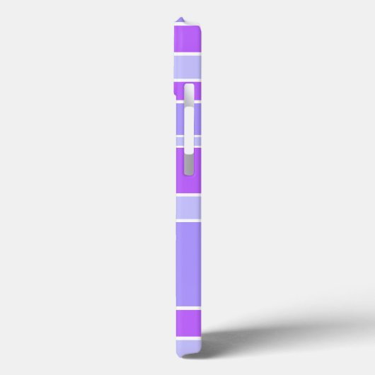 Violet strepen Hoesje-Mate iPhone draagtas Case-Mate iPhone Case (Achterkant / Links)