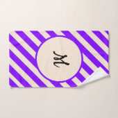 Violet Stripes Bad Handdoek (Handdoek)