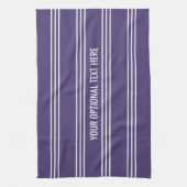Violet Stripes keukenhanddoek (Verticaal)