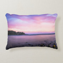 Violet Sunset Pillow Accent Kussen