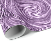 Violet Swirl Wrapping Paper Cadeaupapier (Rol Hoek)