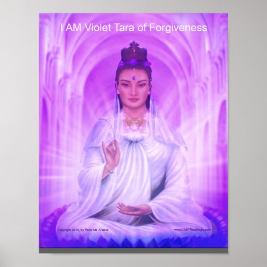 Violet Tara Poster (Voorkant)