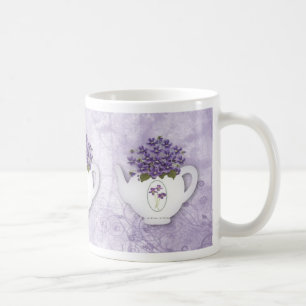 Violet Teapot Mok