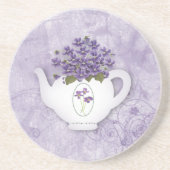Violet Teapot Onderzetter (Voorkant)