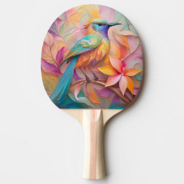 Violet Throated Songbird Fantasy Bird Tafeltennisbatje