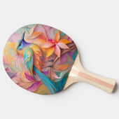 Violet Throated Songbird Fantasy Bird Tafeltennisbatje (Zijkant)