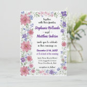 Violet Trouw Bescheidenheid Zachte Kracht van Lief Kaart (Staand voorkant)